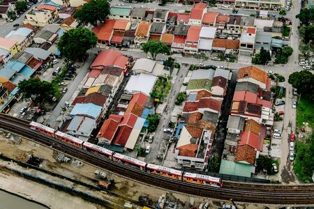 Nov 2018 Kuala Lumpur, Malaysia, panorama view of Kuala Lumpur city center , Malaysiaのeditorial素材