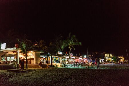 Night on the Beach of Mindoro island, Philippines. Nov 2016のeditorial素材