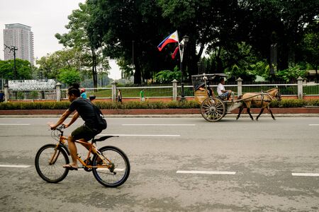 Manila, Philippines - 2018: capital of Philippines.のeditorial素材