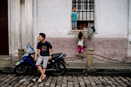 Manila, Philippines - 2018: capital of Philippines.のeditorial素材