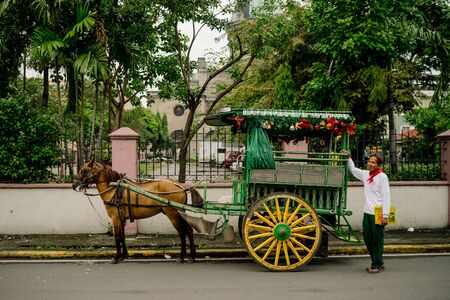 Manila, Philippines - 2018: capital of Philippines.のeditorial素材