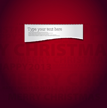 Paper strips for letter textのイラスト素材