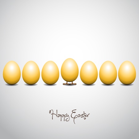 Easter eggs Vector Illustratorのイラスト素材