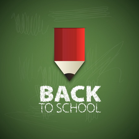Welcome back to school. Vector illustration. Card designのイラスト素材
