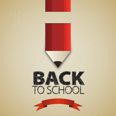 Welcome back to school. Vector illustration. Card designのイラスト素材