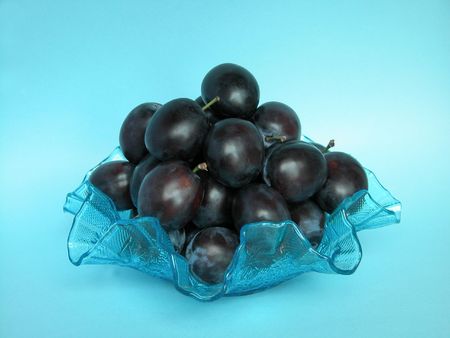 bowl full of sweet plums