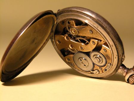 old pocket watch - close-ups