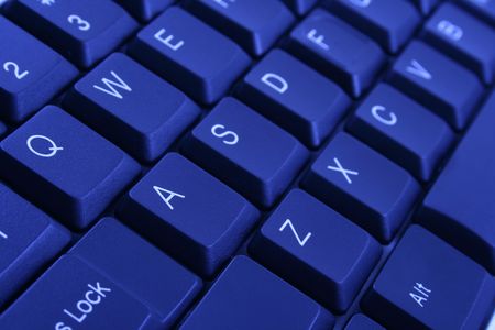 close-ups of dark keyboard