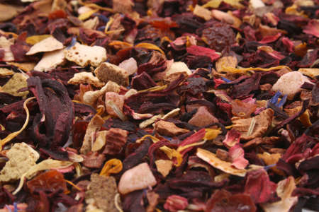 close-ups of fruity tea - backgroundの写真素材