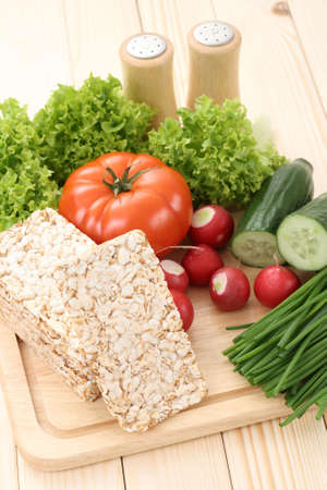 everything you need to have delicious light breakfastの写真素材