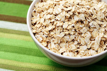bowl of oats - healthy eating - food and drink