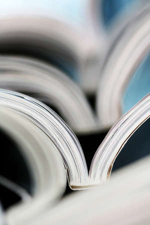 pile of colorful newspapers - relaxing timeの写真素材