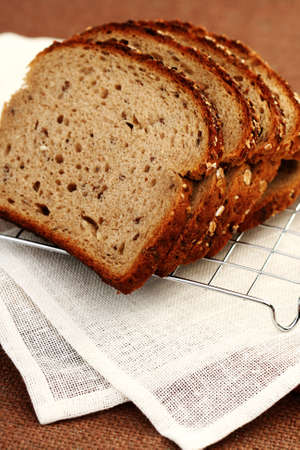 fresh whole wheat bread - food and drink