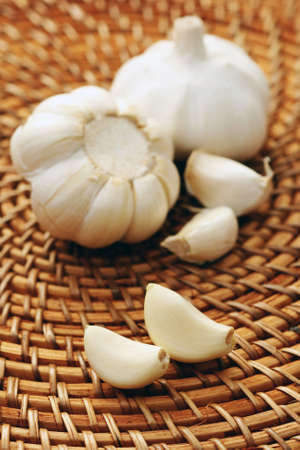 close-ups of garlic - food and drinkの写真素材