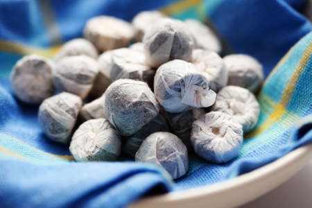 close-ups of green tea - tea timeの写真素材