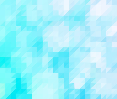 Blue color geometric background rumpled. Low poly style illustration gradient. Graphic background.の写真素材