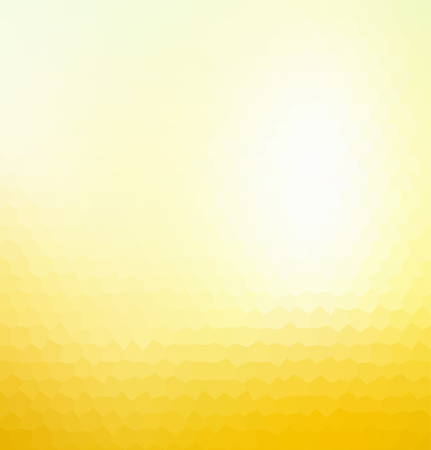 Gold color geometric background rumpled. Low poly style illustration gradient. Graphic background.の写真素材