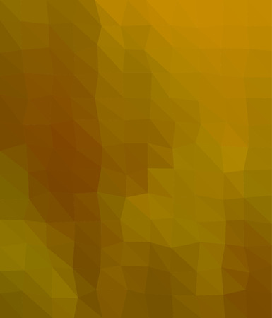 Gold color geometric background rumpled. Low poly style illustration gradient. Graphic background.の写真素材