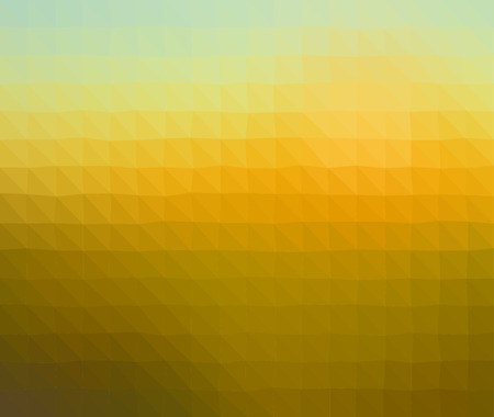 Gold color geometric background rumpled. Low poly style illustration gradient. Graphic background.の写真素材