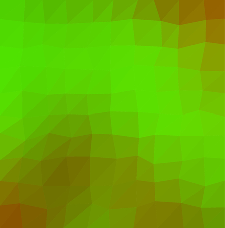 Green color geometric background rumpled. Low poly style illustration gradient. Graphic background.の写真素材