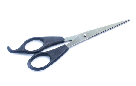 scissors  on a white backgroundの写真素材