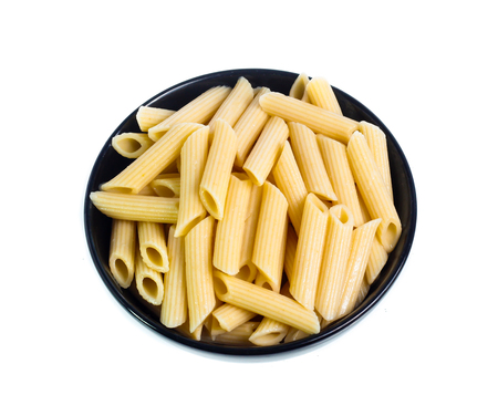 pasta isolatedの写真素材