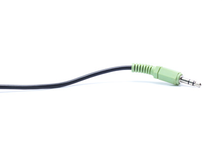 3.5mm headphone jack on a white background