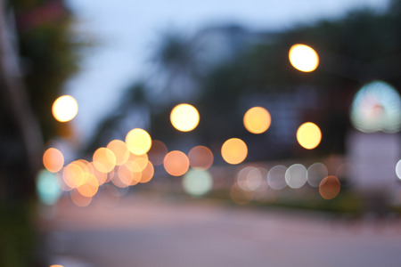Abstract circular bokeh backgroundの写真素材