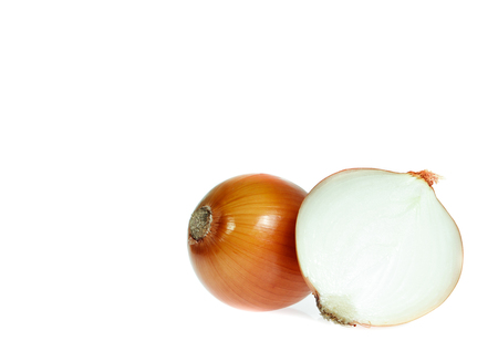 copy spice onions isolatedの写真素材
