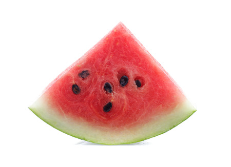 watermelon on white backgroundの写真素材