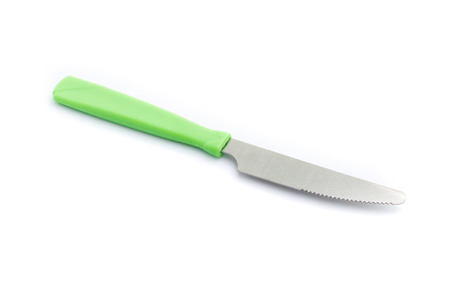 knife isolated on whiteの写真素材