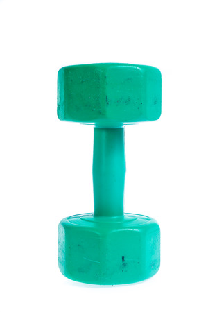 dumbells. Isolated on white backgroundの写真素材