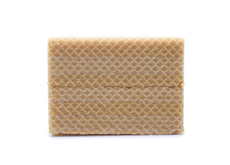 Wafers stick isolated on white backgroundの写真素材