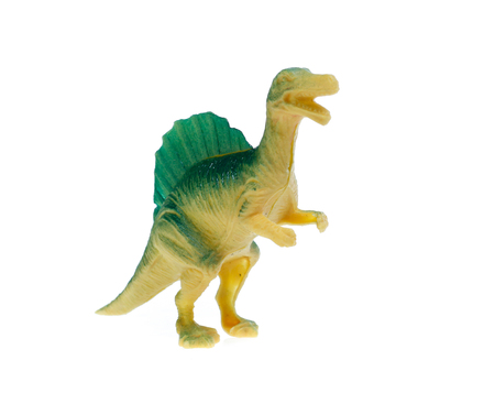 dinosaurs  on white backgroundの写真素材