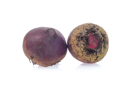 Beetroot isolatedの写真素材