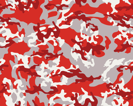 Fashionable camouflage pattern, vector illustration.Millatry print .Seamless vector wallpaperのイラスト素材