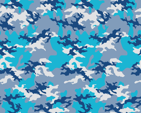 Fashionable camouflage pattern, vector illustration.Millatry print .Seamless vector wallpaperのイラスト素材