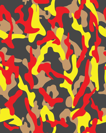 Fashionable camouflage pattern, military print .Seamless illustration, wallpaperのイラスト素材