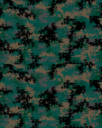 Digital fashionable camouflage pattern, seamless illustrationのイラスト素材