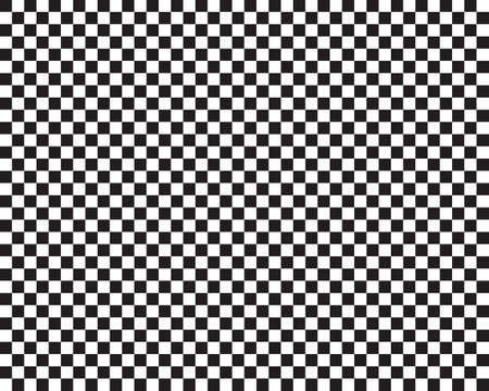 Black and white checkerboard, abstract seamless pattern