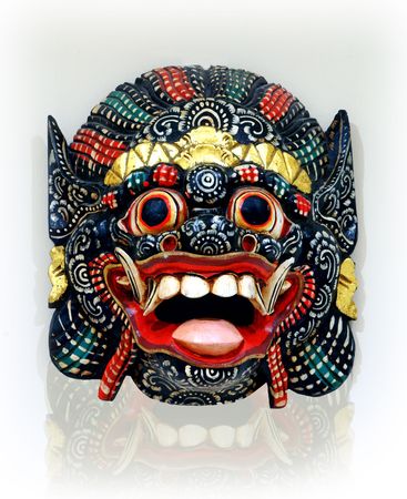 Indonesian mask               の写真素材