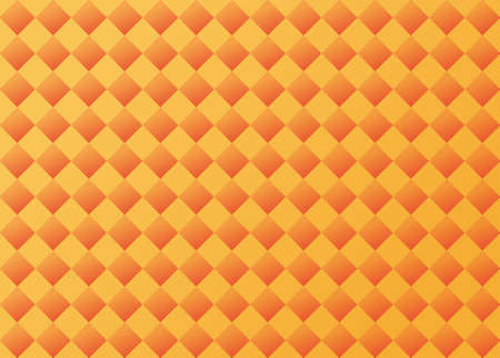 various geometric shape orange and yellow abstract backgroundの写真素材