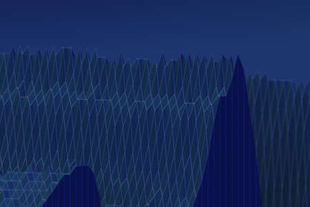 blue and white abstract computer generated backgroundの写真素材