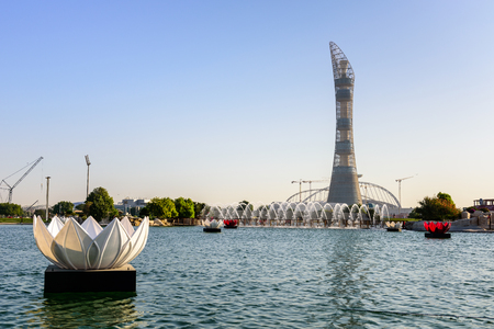 Aspire Park Doha, Qatarのeditorial素材