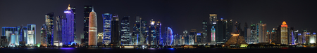 Doha City panorama, Qatar.の写真素材