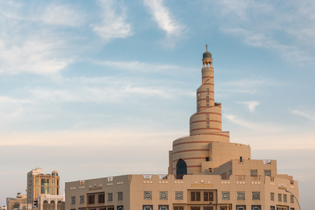 Islamic Cultural Center Fanar in Doha, Qatarのeditorial素材