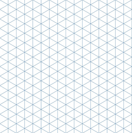 isometric grid template. seamless pattern. isolated vector illustrationのイラスト素材
