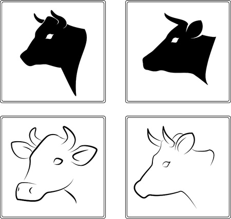 Cow. のイラスト素材