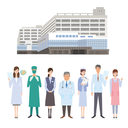 Health care workersのイラスト素材