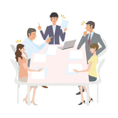 Conferenceのイラスト素材